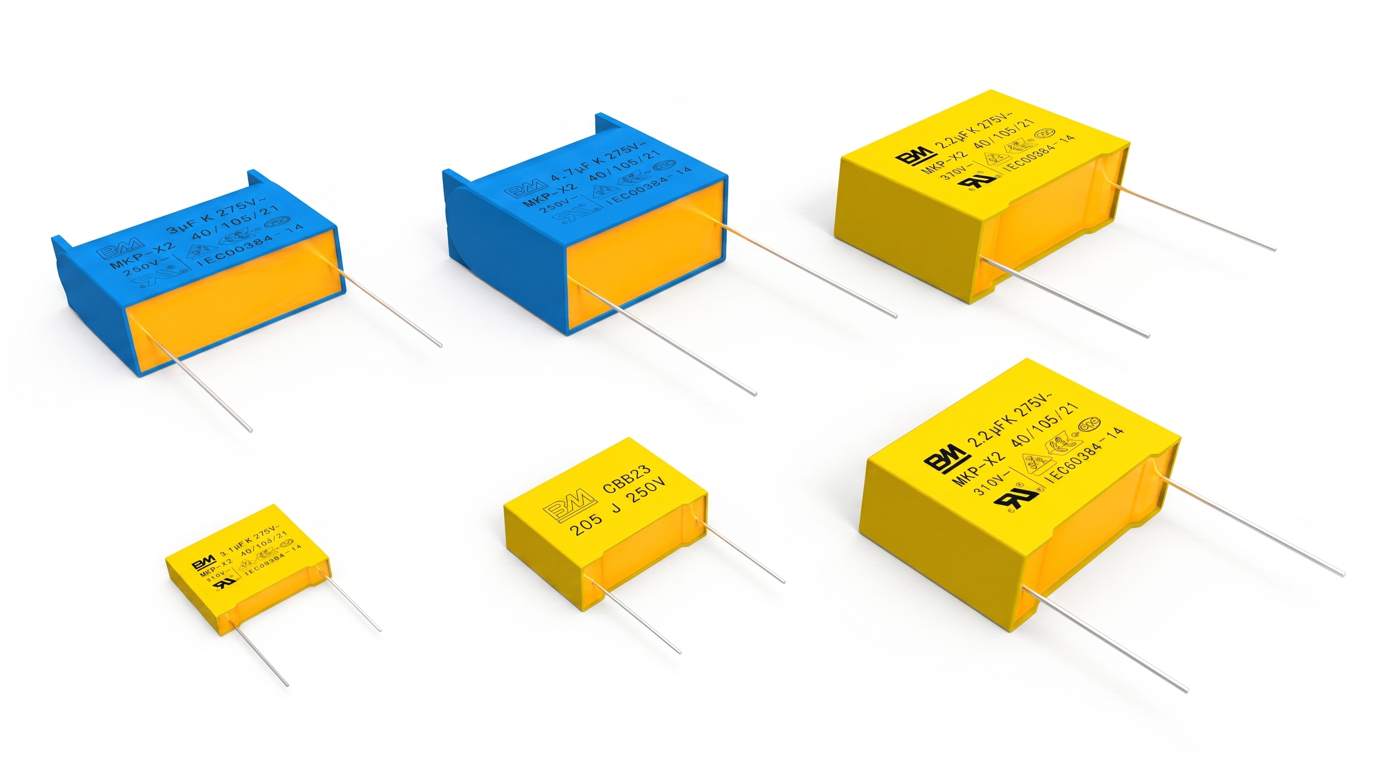 Power Line EMISuppression Capacitors MKP-X2